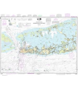 NOAA Chart 11446 Intracoastal Waterway Sugarloaf Key To Key West