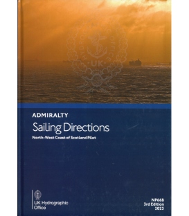 Admiralty Sailing Directions NP66B North West Coast of Scotland, 3rd Edition 2023