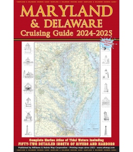 Maryland & Delaware Cruising Guide 2024-2025 (Chartbook)