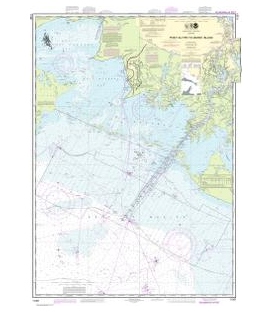 NOAA Chart 11351 Point au Fer to Marsh Island