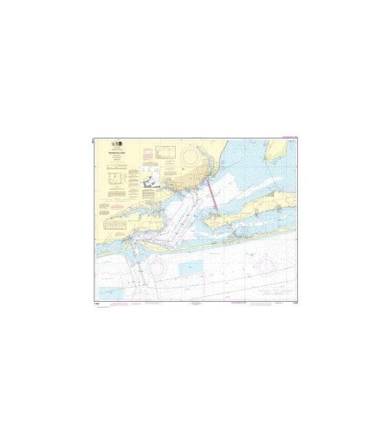 NOAA Chart 11383 Pensacola Bay