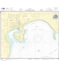 NOAA Chart 18428 Oak and Crescent Harbors