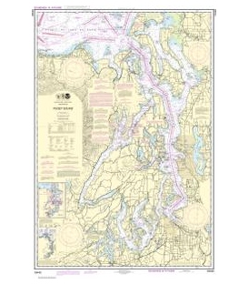 NOAA Chart 18440 Puget Sound