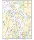 NOAA Chart 18441 Puget Sound-northern part