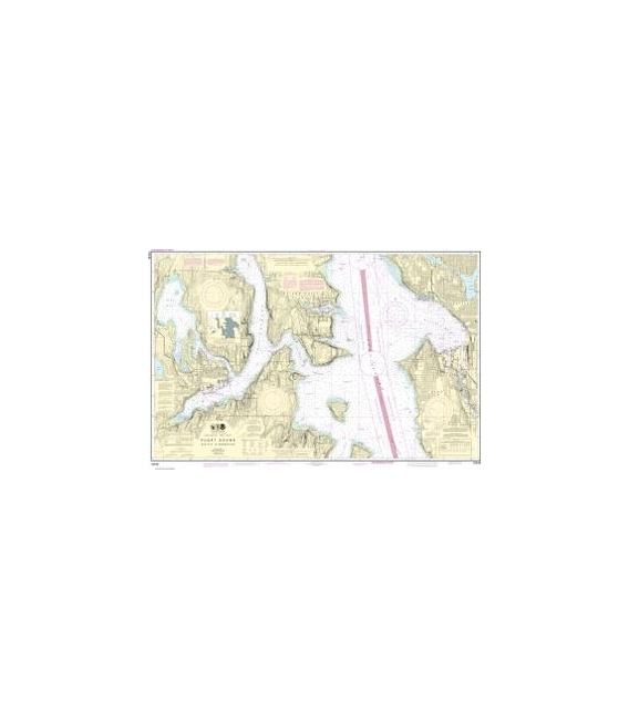 NOAA Chart 18449 Puget Sound-Seattle to Bremerton