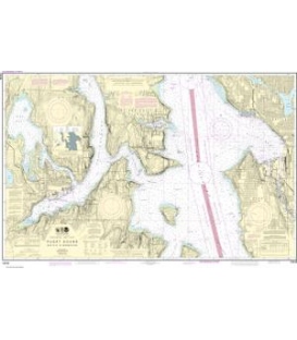 NOAA Chart 18449 Puget Sound-Seattle to Bremerton