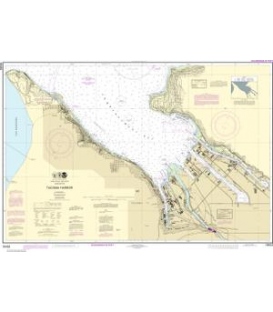 NOAA Chart 18453 Tacoma Harbor
