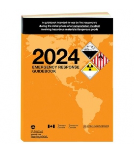 2024 Emergency Response Guidebook, Standard Bound Pocket Size