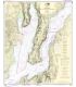 NOAA Chart 18458 Hood Canal-South Point to Quatsap Point including Dabob Bay