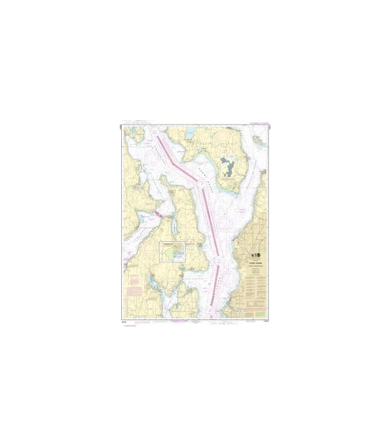 NOAA Chart 18473 Puget Sound-Oak Bay to Shilshole Bay