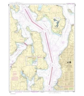 NOAA Chart 18473 Puget Sound-Oak Bay to Shilshole Bay