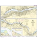 NOAA Chart 18532 Columbia River Bonneville To The Dalles - The Dalles - Hood River