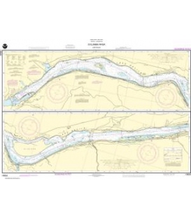 NOAA Chart 18533 Columbia River Lake Celilo