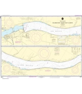 NOAA Chart 18541 Columbia River-McNary Dam to Juniper