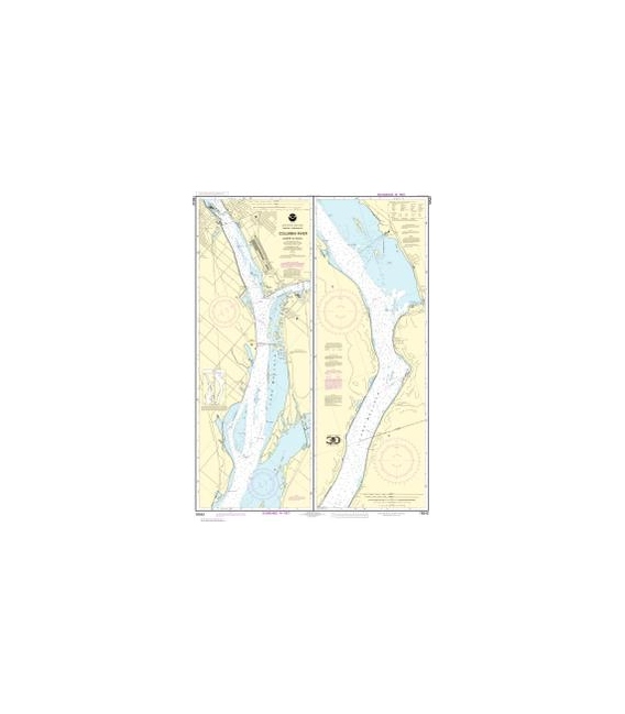 NOAA Chart 18542 Columbia River Juniper to Pasco