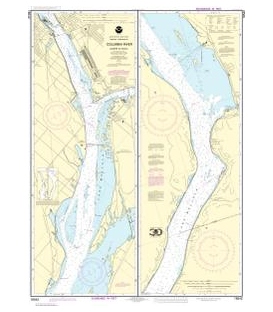 NOAA Chart 18542 Columbia River Juniper to Pasco