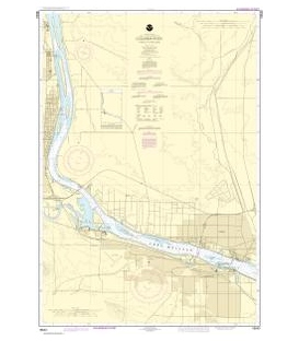 NOAA Chart 18543 Columbia River Pasco to Richland