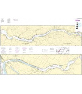 NOAA Chart 18545 Lake Sacajawea