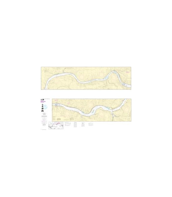 NOAA Chart 18547 Snake River-Lake Bryon