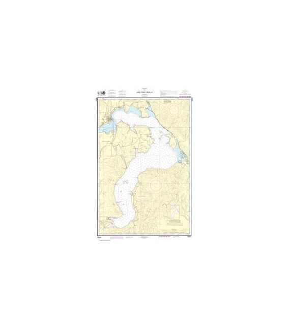 NOAA Chart 18554 Lake Pend Oreille