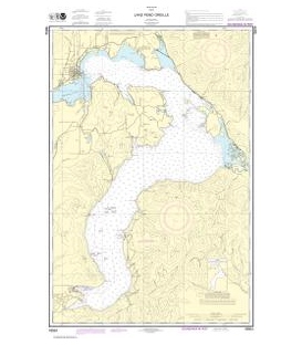 NOAA Chart 18554 Lake Pend Oreille