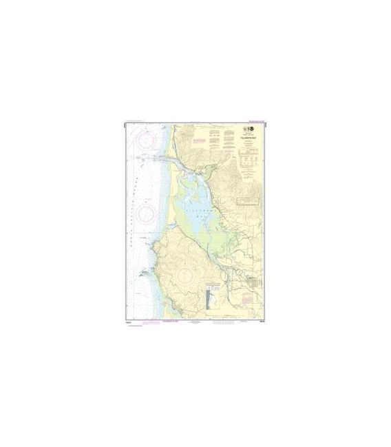 NOAA Chart 18558 Tillamook Bay