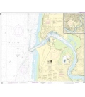 NOAA Chart 18581 Yaquina Bay and River - Continuation of Yaquina River