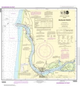NOAA Chart 18583 Siuslaw River