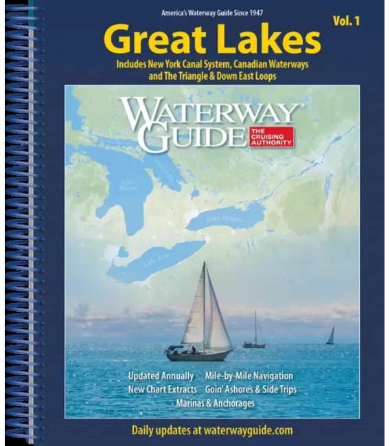 Waterway Guide Great Lakes 2024, Vol 1 (Eastern Portion)