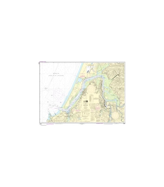 NOAA Chart 18587 Coos Bay