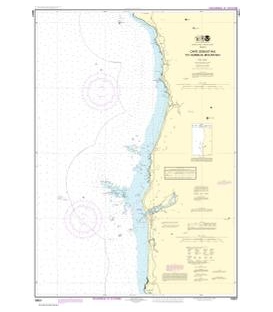 NOAA Chart 18601 Cape Sebastian to Humbug Mountain