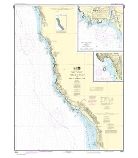 NOAA Chart 18602 Pyramid Point to Cape Sebastian - Chetco Cove - Hunters Cove