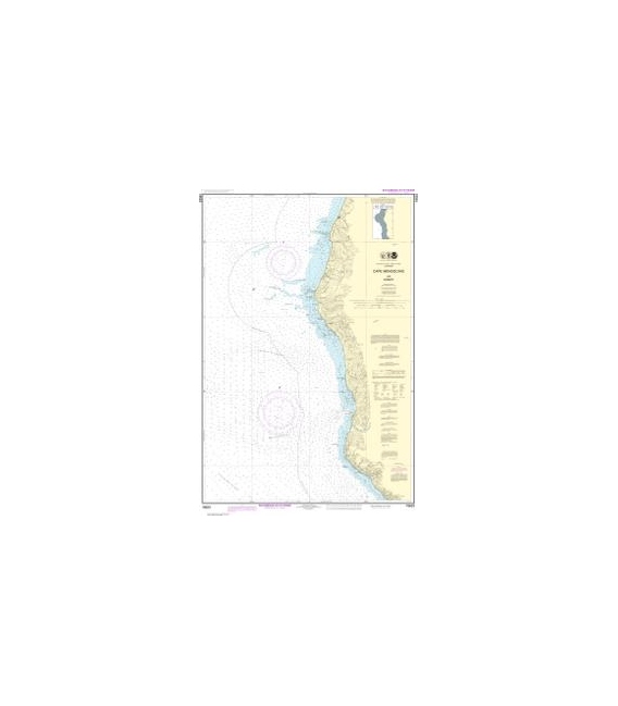 NOAA Chart 18623 Cape Mendocino and vicinity