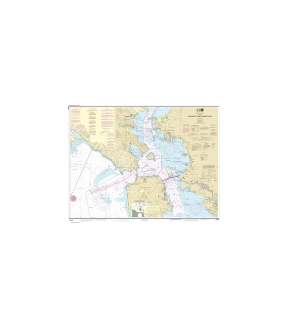 NOAA Chart 18649 Entrance to San Francisco Bay