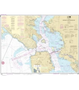 NOAA Chart 18649 Entrance to San Francisco Bay