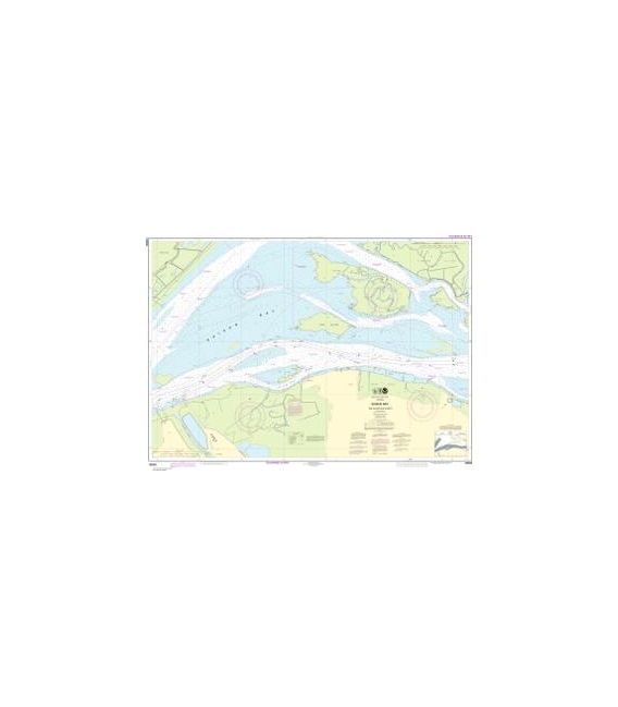 NOAA Chart 18658 Suisun Bay - Roe Island and vicinity