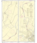 NOAA Chart 18664 Sacramento River Sacramento to Fourmile Bend