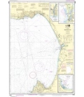 NOAA Chart 18685 Monterey Bay - Monterey Harbor - Moss Landing Harbor - Santa Cruz Small Craft Harbor