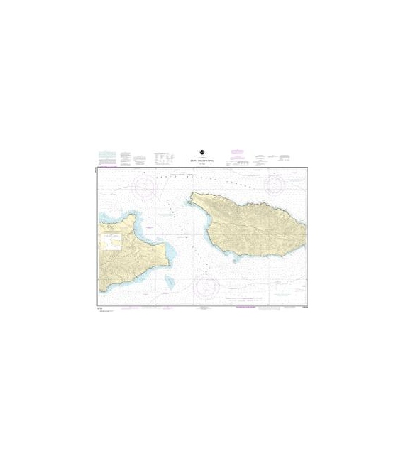 NOAA Chart 18728 Santa Cruz Channel