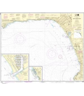 NOAA Chart 18744 Santa Monica Bay - King Harbor