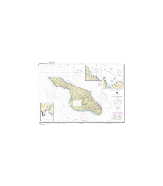 NOAA Chart 18757 Santa Catalina Island - Avalon Bay - Catalina Harbor - Isthmus Cove
