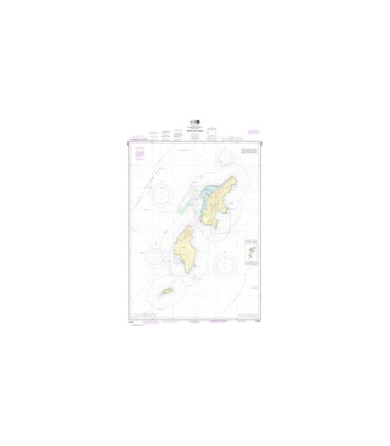 NOAA Chart 81067 Commonwealth of the Northern Mariana Islands Saipan and Tinian