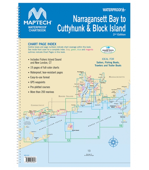 Narragansett Bay to Cuttyhunk and Block Island, 2nd Edition 2024