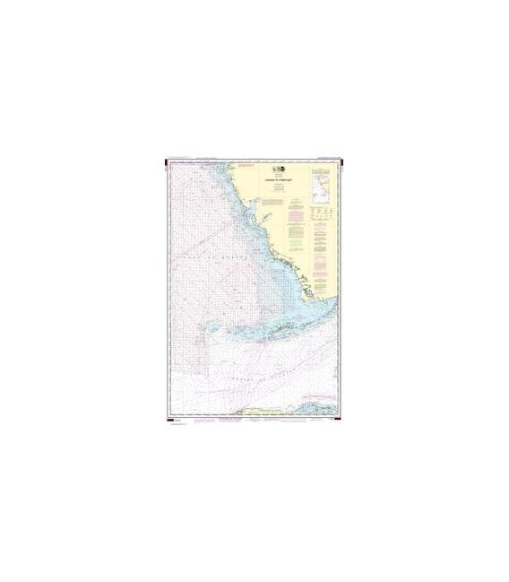 NOAA Chart 1113A Havana to Tampa Bay (Oil and Gas Leasing Areas)