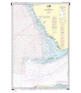 NOAA Chart 1113A Havana to Tampa Bay (Oil and Gas Leasing Areas)