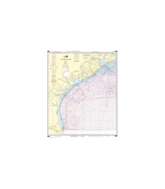 NOAA Chart 1117A Galveston to Rio Grande (Oil and Gas Leasing Areas)