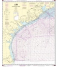 NOAA Chart 1117A Galveston to Rio Grande (Oil and Gas Leasing Areas)