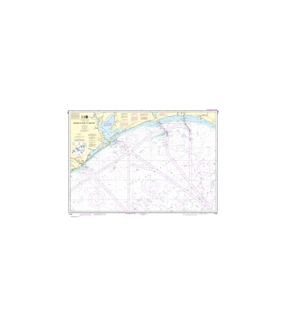 NOAA Chart 11330 Mermentau River to Freeport