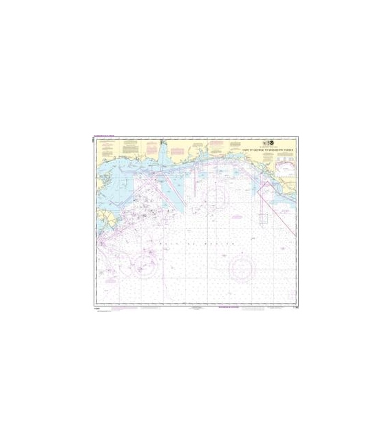 NOAA Chart 11360 Cape St. George to Mississippi Passes