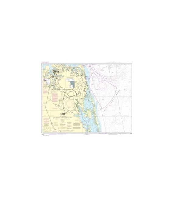 NOAA Chart 12207 Cape Henry to Currituck Beach Light